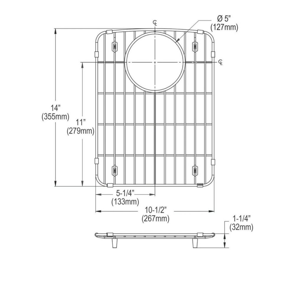Elkay sink Grid, Stainless Steel